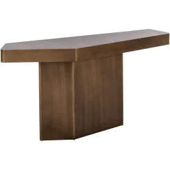 Richmond Interiors Sidetables|Sidetable Hexa 150cm, kleur Brushed gold