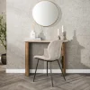 LifestyleFurn Sidetables|Sidetable Laycie Keramiek in Travertin-look, 100cm