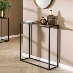 LifestyleFurn Sidetables|Sidetable Maciel 75cm, kleur Antiek Brons Brons antiek