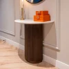 Richmond Interiors Sidetables|Sidetable Mayfield Marmer en Mangohout, 90cm