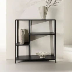 Nohr Wandrekken & Wandkasten|Sidetables|Sidetable Melanee 80cm, kleur Zwart