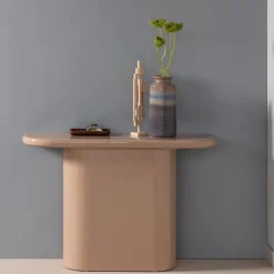 WOOOD Sidetables|Sidetable Nocta 120cm, kleur Lichtroze