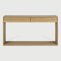 Ethnicraft Sidetables|Sidetable Nordic Geolied Eikenhout