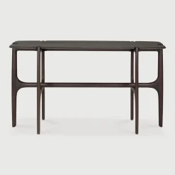 Ethnicraft Sidetables|Sidetable PI Gevernist Teakhout, 140cm, kleur Donkerbruin