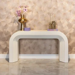 Richmond Interiors Sidetables|Sidetable Rainbow 150cm, kleur Wit