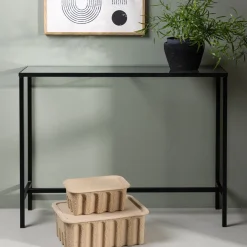 Nohr Sidetables|Sidetable Shaindy 100cm, kleur Zwart