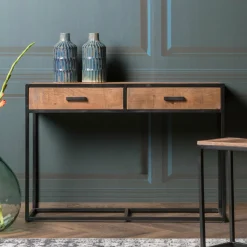 Livingfurn Sidetables|Sidetable Sturdy Mangohout, 120cm