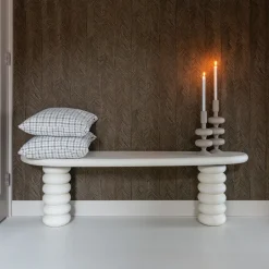 Richmond Interiors Sidetables|Sidetable/TV-meubel Bloomstone Organisch 170cm, kleur Wit