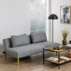 Bendt Slaapbank|Slaapbanken, Slaapstoelen & Vouwbedden|Slaapbank Gemma Lichtgrijs