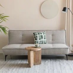 ZILT Slaapbank|Slaapbanken, Slaapstoelen & Vouwbedden|Slaapbank Monae Bouclé, kleur Beige