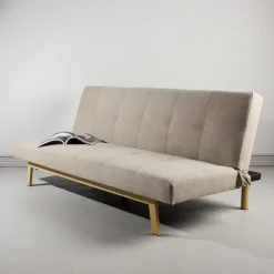 Nohr Slaapbank|Slaapbanken, Slaapstoelen & Vouwbedden|Slaapbank Rhesa Linnenmix, kleur Beige