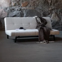 Nohr Slaapbank|Slaapbanken, Slaapstoelen & Vouwbedden|Slaapbank Rhesa Teddy, kleur Wit