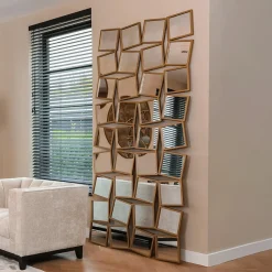 Richmond Interiors Gouden Spiegels|Spiegel Badia 250 x 112cm Goud