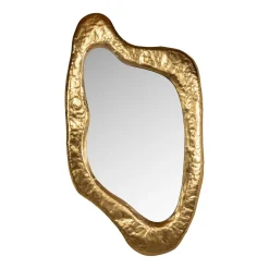 Richmond Interiors Gouden Spiegels|Organische Spiegels|Spiegel Blinne 89 x 52cm Goud