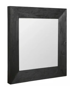 MUST Living Zwarte Spiegels|Spiegel Lola Hout, kleur Zwart