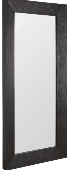 MUST Living Zwarte Spiegels|Spiegel Lola Hout, kleur Zwart