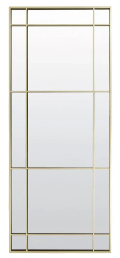 Light & Living Gouden Spiegels|Zwarte Spiegels|Spiegel Rincon 183 x 77cm