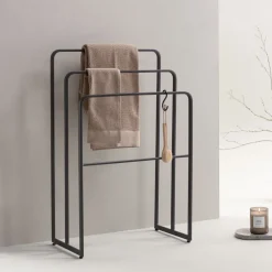 Nohr Badkameraccessoires|Staand Handdoekenrek Shinika Staal