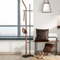 Kave Home Staande Kapstokken|Staande Kapstok Magali, kleur Zwart