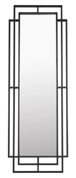 Dutchbone Zwarte Spiegels|Staande Spiegel Ramsey 170 x 60cm