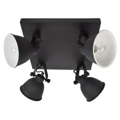 Urban Interiors Plafondlampen|Stoere spot Industrial 4-lichts
