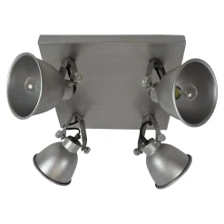 Urban Interiors Plafondlampen|Stoere spot Industrial 4-lichts