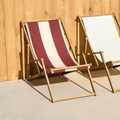 Kave Home Loungestoelen|Strandstoel Vilara Acaciahout