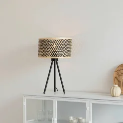 ZILT Tafellampen|Tafellamp Abou Bamboe, 55cm