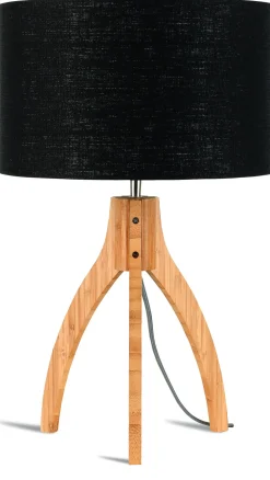 GOOD&MOJO Tafellampen|Tafellamp Annapurna Bamboe en Eco linnen