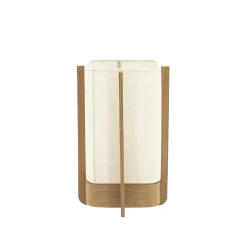 By-Boo Tafellampen|Tafellamp Aterlier Linnen en houtlook