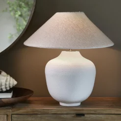 Rivièra Maison Tafellampen|Tafellamp Beauchamp (excl. kap) Wit