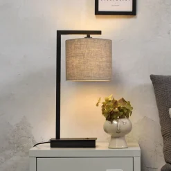 it's about RoMi Tafellampen|Tafellamp Boston 44cm, kleur Zwart