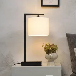 it's about RoMi Tafellampen|Tafellamp Boston 44cm, kleur Zwart