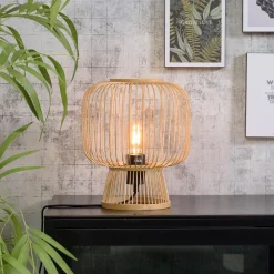 GOOD&MOJO Tafellampen|Tafellamp Cango 30cm, Bamboe