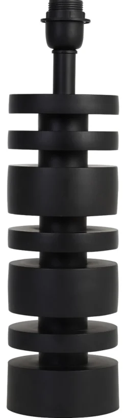 Light & Living Tafellampen|Tafellamp Desley 40cm, kleur (excl. kap) Mat Zwart