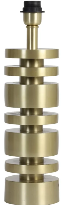 Light & Living Tafellampen|Tafellamp Desley 40cm, kleur (excl. kap) Mat goud