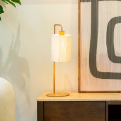 Light & Living Tafellampen|Tafellamp Donio 60cm, kleur Crème Cru00e8me