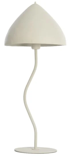 Light & Living Tafellampen|Tafellamp Elimo 67cm, kleur Mat Crème Cru00e8me
