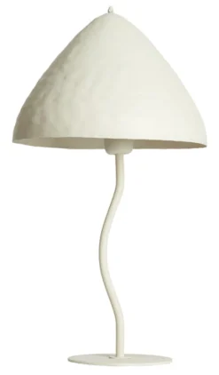 Light & Living Tafellampen|Tafellamp Elimo 50cm, kleur Mat Crème Cru00e8me