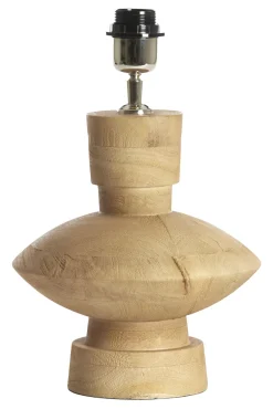 Light & Living Tafellampen|Tafellamp Fiera Mangohout, kleur Naturel (excl. kap)