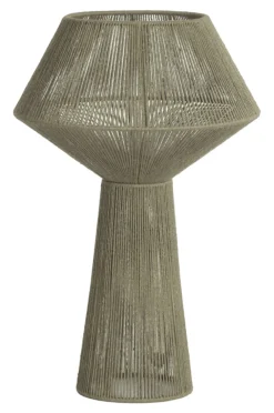 Light & Living Tafellampen|Tafellamp Fugia Jute, kleur Groen