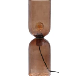 WOOOD Tafellampen|Tafellamp Gigi Gehamerd Glas