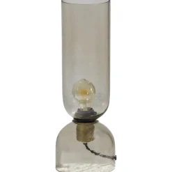 WOOOD Tafellampen|Tafellamp Gigi Gehamerd Glas
