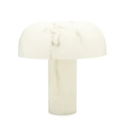 By-Boo Tafellampen|Tafellamp GlowStone Resin Wit