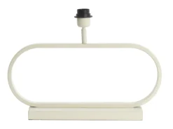 Light & Living Tafellampen|Tafellamp Jamiro 29cm Cru00e8me