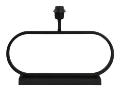 Light & Living Tafellampen|Tafellamp Jamiro 47cm (excl. kap) Mat Zwart