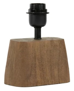 Light & Living Tafellampen|Tafellamp Kardan Mangohout, 21cm (excl kap)