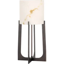 Richmond Interiors Tafellampen|Tafellamp Loura Marmerlook