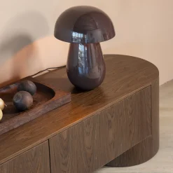 WOOOD Tafellampen|Tafellamp Lumor kleur Bruin