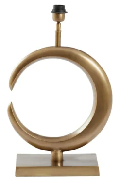 Light & Living Tafellampen|Tafellamp Lune kleur Antiek brons